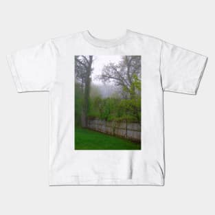 The Fence Keeps Out the Fog Kids T-Shirt